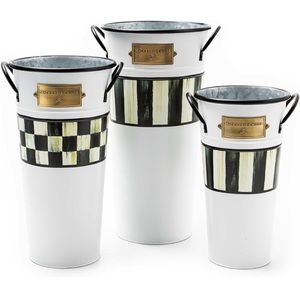 Mackenzie Childs Flower Buckets